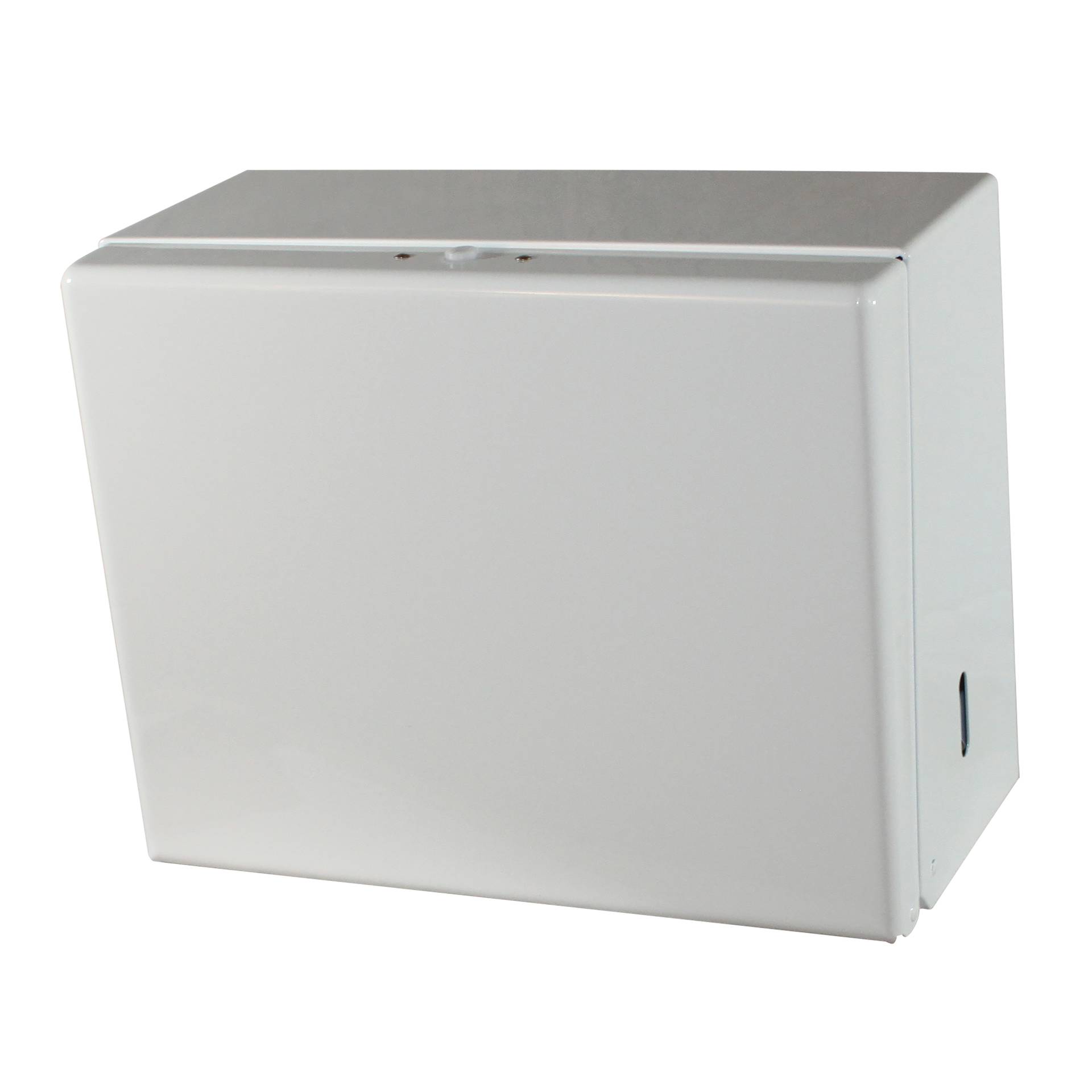 Single Fold Metal Towel Dispenser White 6/Case